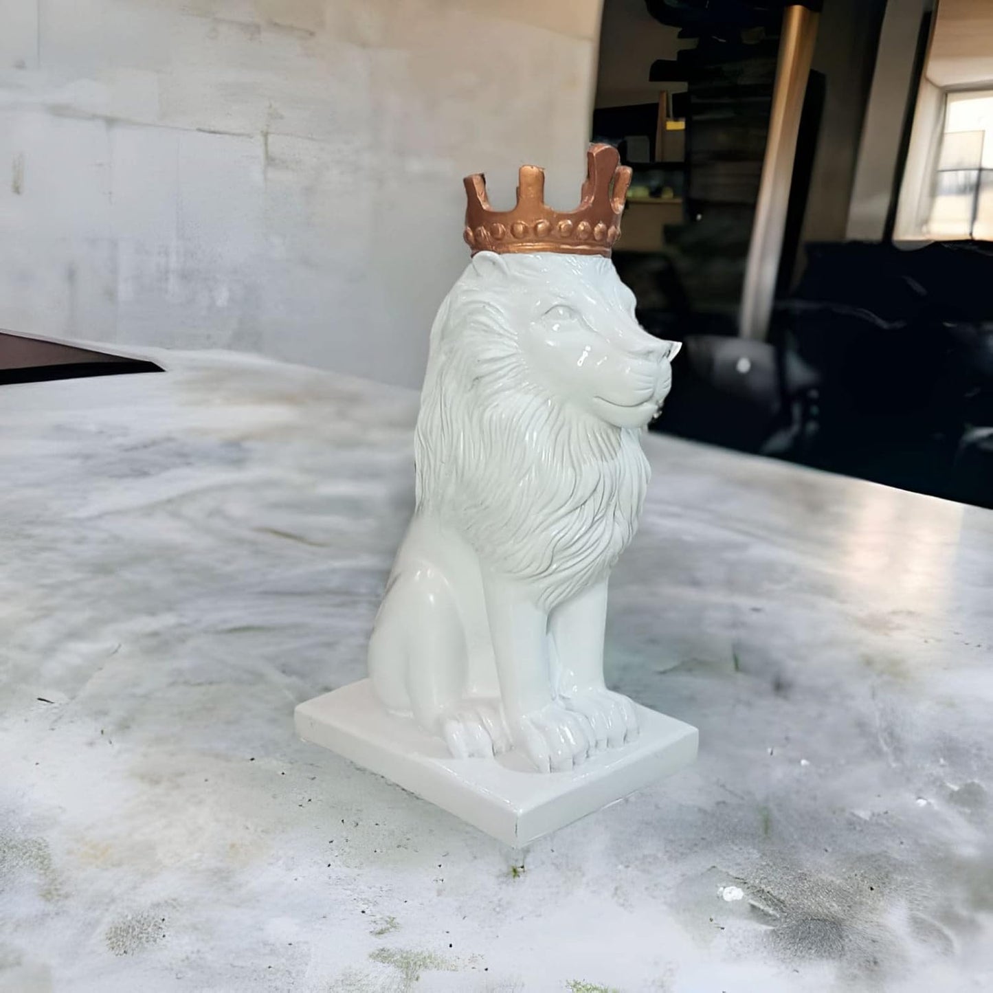 White Regal Lion