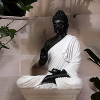 White Black Buddha