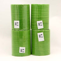 Parrot Green Color 4 Set Of Velvet Fashion Bangles Combo Size(2 Set Of 2.6, 2 Set Of 2.8)