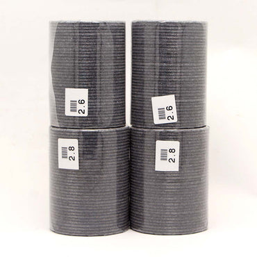 Grey Color 4 Set Of Velvet Fashion Bangles Combo Size(2 Set Of 2.6, 2 Set Of 2.8)