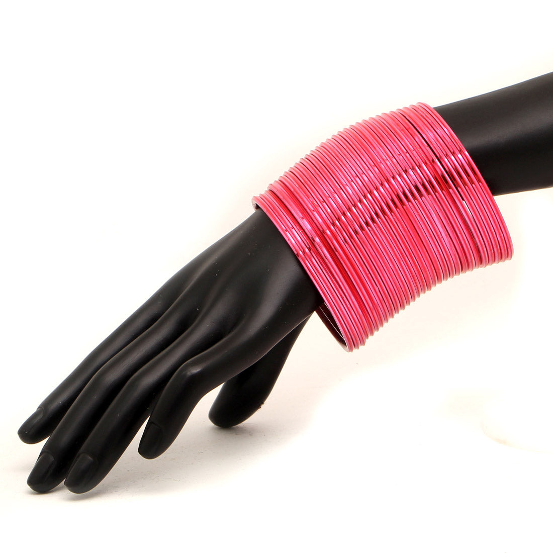 Light Gajari Color 4 Set Of Fashion Bangles Combo Size(2 Set Of 2.6, 2 Set Of 2.8)