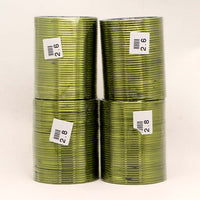 Mehandi Green Color 4 Set Of Fashion Bangles Combo Size(2 Set Of 2.6, 2 Set Of 2.8)