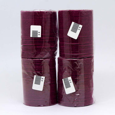 Magenta Color 4 Set Of Velvet Fashion Bangles Combo Size(2 Set Of 2.6, 2 Set Of 2.8)