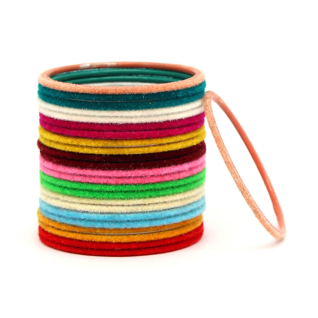 Multi Color 12 Set Of Kids Bangles Combo Size: (3 Set Of 1.12, 3 Set Of 1.14, 3 Set Of 2.0, 3 Set Of 2.2)