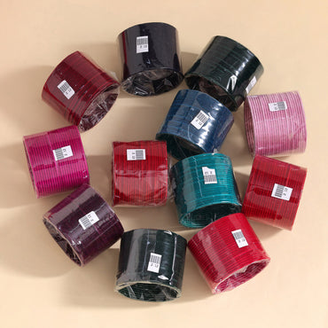 Assorted Color 12 Set Of Fashion Bangles Combo Size: 2.12