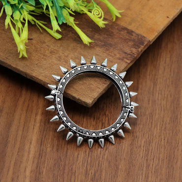 Silver Color Oxidised Bracelet