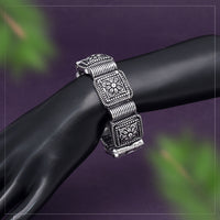 Silver Color Oxidised Bracelet
