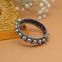 Silver Color Oxidised Bracelet