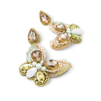Mariposa Earrings - Peach
