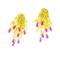Helen Earrings - Yellow