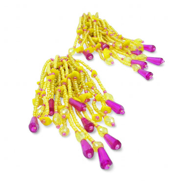 Helen Earrings - Yellow