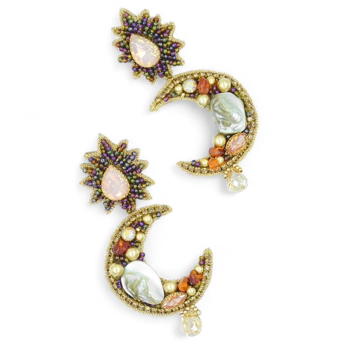 Luna Earrings - Gold