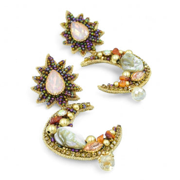 Luna Earrings - Gold