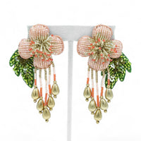 Autumn Earrings - Peach