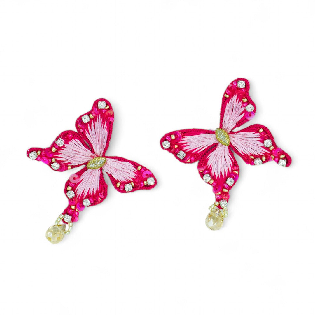 Pixie Earrings - Pink