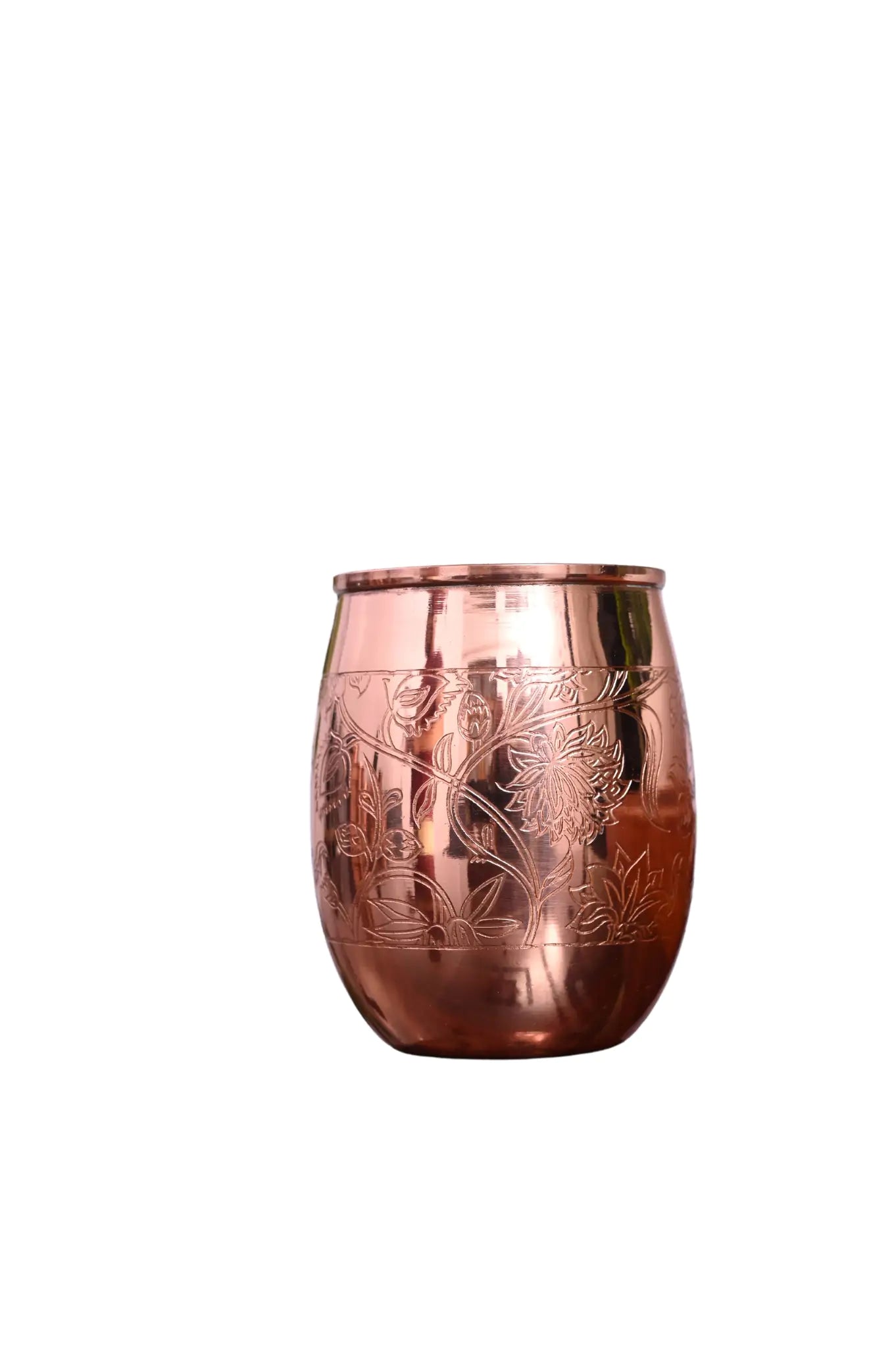 SAINORA Pure Copper Glass | Queen copper glass Mirror Etching | Online Brass Or Copper Product | Best Copper Glass