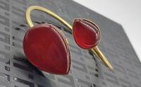 Anti Tarnish Handmade Red Crystal Bracelet