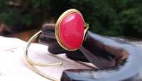 Handmade Red Crystal Bracelet