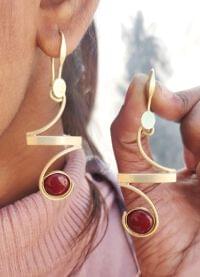 Brass Earrings