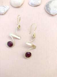 Brass Earrings