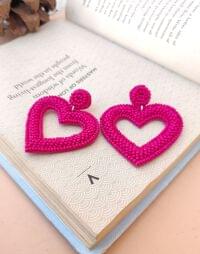 Handmade Embroidery Earrings - Unique, Hand-Stitched Artistry