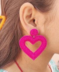 Handmade Embroidery Earrings - Unique, Hand-Stitched Artistry