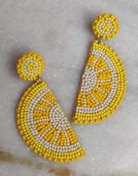 Handmade Embroidery Earrings - Unique, Hand-Stitched Artistry