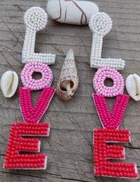 Handmade Embroidery Earrings - Unique, Hand-Stitched Artistry