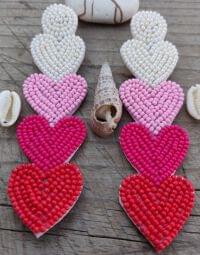 Handmade Embroidery Earrings - Unique, Hand-Stitched Artistry