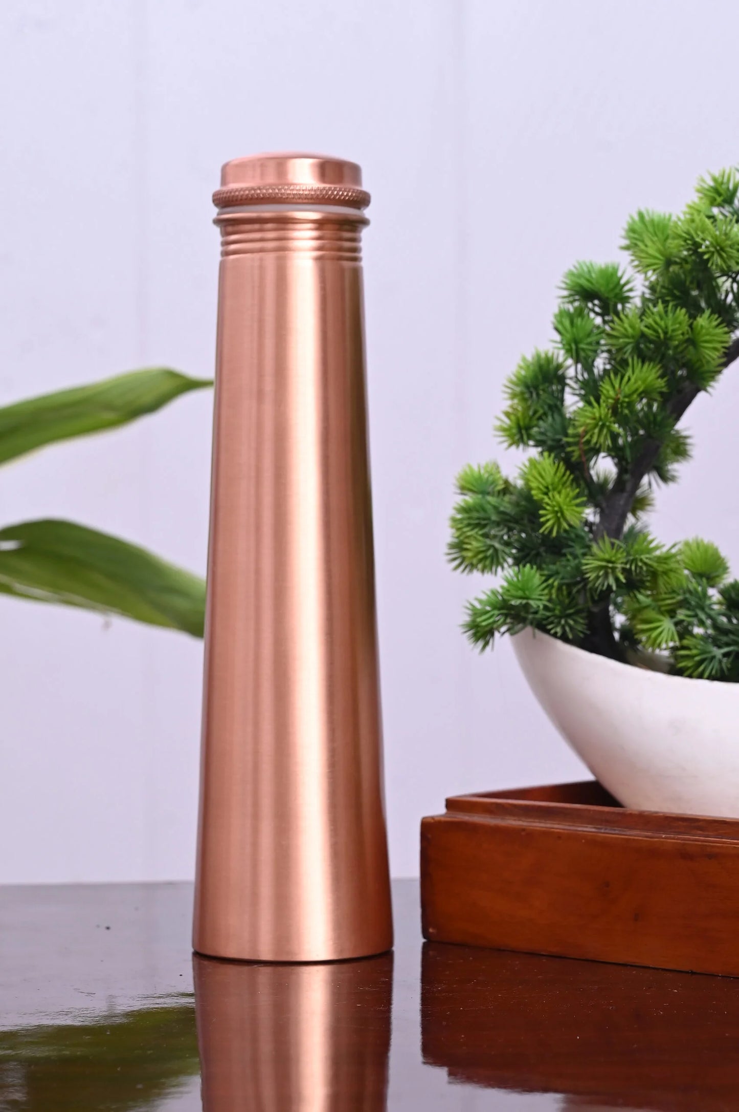 SAINORA MINAR Pure Copper Bottle – Matt Finish 1000 ml Bottle