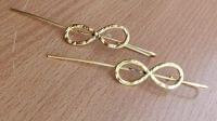 lili Handmade Brass Infinity Earcuff Earrings