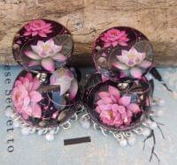 Handpainted Meenakari Work Earrings