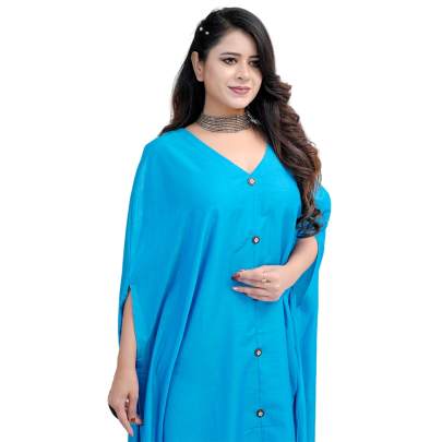 Asymmetric Kaftan style Kurta