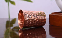 SAINORA Pure Copper Glass | Classic Copper Glass Mirror Hammered | Online Brass Or Copper Product | Best Copper Glass